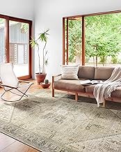 Loloi Skye Collection SKY-13 Natural/Sand 5'-0" x 7'-6" Area Rug