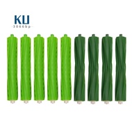 4 Set of Multi-Surface Rubber Brush Rollers for IRobot Roomba I&amp;E Series I7 I7+I8 I8+/Plus E5 E6 E7 Robot Vacuum Cleaner