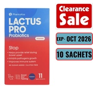 Lactus Pro Probiotics Sachets 10s Blueberry Gut Health Diarrhea Relief