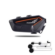 FreedConn QC Bluetooth 5.2 F1 Helmet Headset, Motorcycle Headphones Speakers with Strong Bass, 1100m