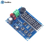 Battery Capacity Monitor Voltmeter DC 7V-80V XH-M241 Programmable Voltage Tester Indicator Low Capac