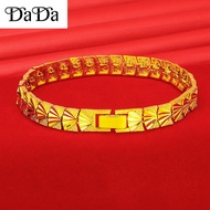cincin emas 916 original malaysia Gold Bracelet for Women Men Birthday Wedding Engagement Jewellery