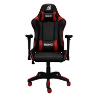 เก้าอี้เกมมิ่ง Signo GC-202 Barock (Black/Red) Gaming Chair รับนํ้าหนักได้ ถึง 150 กก.