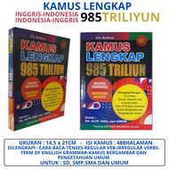 KAMUS LENGKAP BAHASA INGGRIS-INDONESIA / INDONESIA-INGGRIS ( Besar )