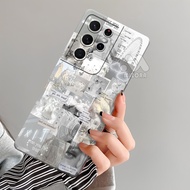 HP Case SASMUNG GALAXY S21 ULTRA/S22 ULTRA/S23 ULTRA/S24 ULTRA Fashion Case Aesthetic Softcase SASMU