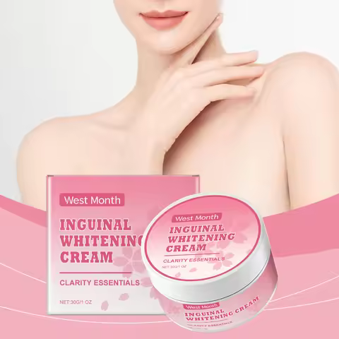 West&Month 30g Body Moisturizing Cream Brighten Nourish Skin Smooth Private Part Underarm Bleaching 