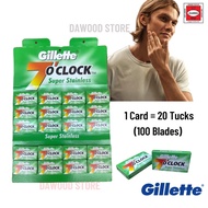 Gillette 7 O'Clock Super Stainless Blade | Super Sharp | Barbershop Blade