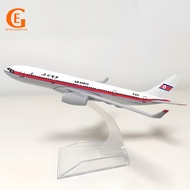 Air North Korea TU-204 P-633 Aircraft Model Airplane Diecast Metal 1/400 Scale Plane Soviet Air KORY