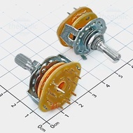 [2 Pieces]- RS25 3P3T Rotary Switch, 3-Pole 3-Position Choice