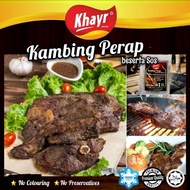 Khayr Kambing Perap Golek beserta Sos | Halal Marinated Lamb with Sauce | Muslim Product | Ready To 