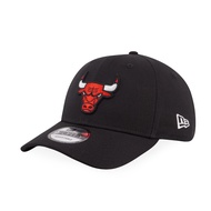 [ORIGINAL] NEW ERA NBA BASKETBALL CHICAGO BULLS 9Forty League Essential Black Strapback Cap