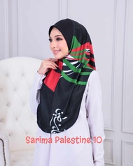 Tudung Sarung Palestine Free Size Material Mossecrepe Awning Scuba | Tudung Sarung Budak Palestine |