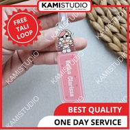 GANTUNGAN LUGGAGE CRY BABYTAG| CRY BABY POP MART| CRY BABY SAD THEME KEYCHAIN CRY BABY CHILDREN'S BA