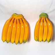 Buah pisang sisir imitasi hiasan meja etalase pisang palsu artificial