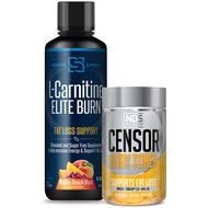 NDS Nutrition Fat Loss-Body Toner with CLA (90 Softgels) & Siren Labs L-Carnitine Elite Burn Fat Los