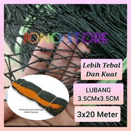 jaring pagar babi lebar 3 meter x 20 meter tebal jaring kandang ayam 3x20 meter tebal jaring serbagu