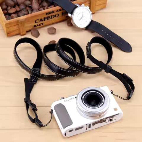 PU Camera strap for Panasonic LUMIX tz202 TZ200EB TZ220/110 ZS80/70/220/100 TZ95/90/85/71 GX850/800 
