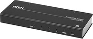 Aten VS184B 4-Port HDMI 2.0 Splitter with 1 x 1.5m Cable, HDCP 2.2, 1080p and 4K x 2K at 60Hz