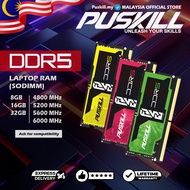 PUSKILL | DDR5 | 8GB/16GB/32GB | LAPTOP RAM