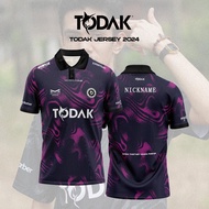 Todak Team Jersey 2024 Free Nickname