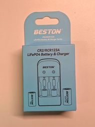 Beston Rechargeable CR2 充電池X 2 + USB Charger充電器 (Fujifilm Instax, mini 25, mini 50, share sp-1)