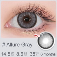Magister Softlens Minus Terbaru LUNA(0.00~ -6.00) /Diamond Allure Gray 14.5mm/Softlens Mata Lensa Ko