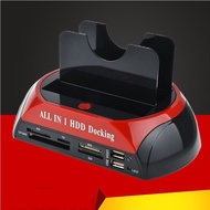 All in One HDD Docking Station with Multi Card Reader Slot for HDD Enclosure 2.5/3.5 inch SATA/IDE H