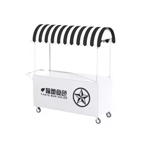 Outdoor stall trolley Night market Mobile stall Snack truck Food truck Market Food promotion booth