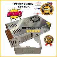 Adaptor 12V 80A Power Supply Switching Led Jaring 80 Ampera 12 Volt