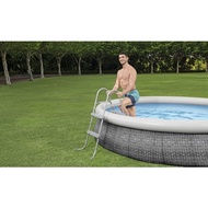 Bestway/Intex Tangga Kolam Renang Swimming Pool Ladder Flowclear 58430 Pool Ladder Safety Ladder 2 S