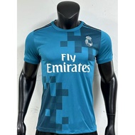 2017 18 Real Madrid second away retro jersey short sleeve football uniform football jersey shirtabc0
