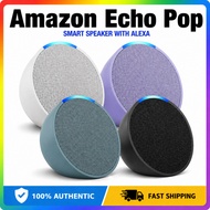 Amazon Echo Pop (newest model) Full sound compact smart speaker with Alexa
