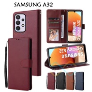 HP Flip Case Samsung A32 Wallet Leather Case Premium Casing Samsung A32hp