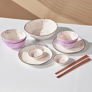 LaFloria® Violette Dining Set/ceramic dinner set/ceramic tableware set/ceramic dinnerware set /purpl