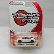 Green Light 1: 64 2014 NISSAN GT-R R35 As Shot Opened