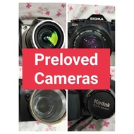 camera handheld vlogging digital used vintage antique sony canon tripod digicam dslr m50 g7x zv 1