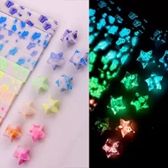 Luminous Star Origami Set Star Paper Strip Diy Star Origami Lucky Handmade G5g4