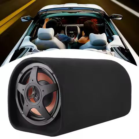 12V Car Subwoofer Car Bass Speakers Large Consumption Audio Modification Sound Amplifier Audio Ampli