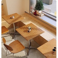 Dining Cafe ins Board Ocean Tea Shop Simple B & B Bar Table Chair Style Retro Commercial B & B Resta