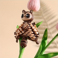 ⭐Taiwan Shipping⭐Honey-bag Weasel Joint Movable Ornaments 3D Printing Simulation Weasel Weasel Model