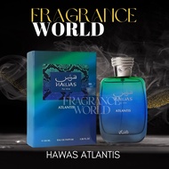 100% Original Rasasi Hawas Atlantis for Him Edp 100ml