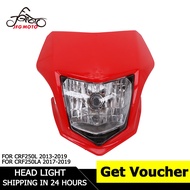 JFG MOTO Motorcycle Headlamp Headlights For Honda CRF250L 2013-2019 CRF250LA 2017-2019