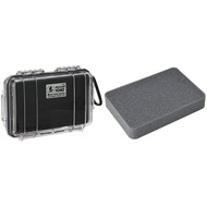 Pelican 1040 Micro Case & Pelican 1042 Foam Set (Black/Clear)