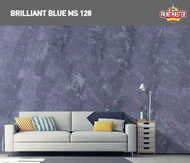 NIPPON PAINT MOMENTO® Textured Series - SPARKLE SILVER (MS 128 BRILLIANT BLUE)