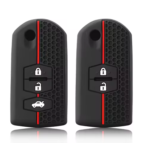 Silicone Car Key Case For Mazda Demio 2 3 5 6 M3 M5 M6 CX-5 CX7 CX9 RX8 MX5 MPV Cover Keyless Remote