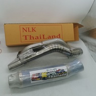 NLK Noolamlukka  original exhaust big cork tembak bulan ekzos pipe rs150