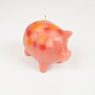 糖果小豬手工蠟燭-公平貿易
