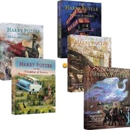 Kidnedu Collection Books Harry Potter Illustrated by Jim Kay