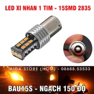 [HCM]01 bóng đèn xi nhan chuẩn 1156 BAU15S ngạch 150 độ (15smd 2835 Vàng ấm)