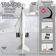 Assembled Fighter Jet Model Toy for Boys Tank Military Simulation Building Blocks Gift B2 Stealth Bo